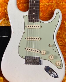 Fender Custom Shop 61 Stratocaster Journeyman Relic Olympic White